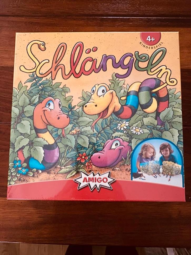 Schlangeln, Amigo, gezelschapsspel, Hobby en Vrije tijd, Gezelschapsspellen | Overige, Nieuw, Drie of vier spelers, Ophalen of Verzenden
