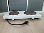 Inventum KP21 Elektrische Kookplaat - 2 Pitten, Ophalen, Gebruikt, 3 kookzones of minder, Vrijstaand