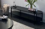 Zwarte Jysk TV meubel - Zo goed als nieuw!, Huis en Inrichting, Kasten | Televisiemeubels, Ophalen, Kunststof, 100 tot 150 cm