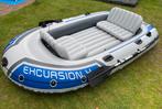 Intex Excursion 4 rubberboot opblaasboot, Ophalen of Verzenden, Zo goed als nieuw, Overige typen, Motorboot