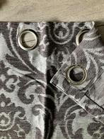 Gordijn 1stuk, 100 tot 150 cm, Ophalen of Verzenden, Zo goed als nieuw, Grijs