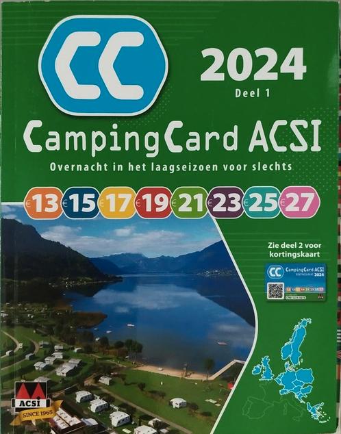 ACSI - CampingCard ACSI 2024 Nederlands, Boeken, Reisgidsen, Nieuw, Campinggids, Europa, Ophalen of Verzenden