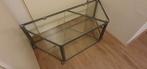 Ikea tv tafel Dalfors  Nu €12,50 koopje, Ophalen, Gebruikt, 100 tot 150 cm, Glas