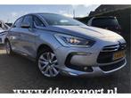 Citroën DS5 1.6THP 157pk Automaat Navi/Pano/Climate/Leer/He, Zwart, 1600 cc, Bedrijf, 1395 kg