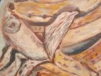 Stilleven met bananen olieverf schilderij, Antiek en Kunst, Verzenden