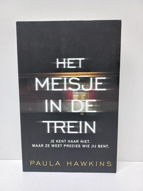 Paula Hawkins - Het meisje in de trein, Boeken, Thrillers, Zo goed als nieuw, Nederland, Ophalen of Verzenden