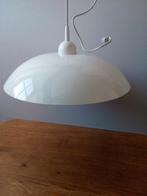 Hanglamp. Vintage/retro . Metaal. Wit., Vintage/retro, Ophalen of Verzenden, Zo goed als nieuw, Metaal