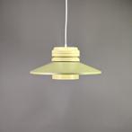 Groene Deense design hanglamp - retro uitstraling, Mid century modern, Ophalen of Verzenden, Zo goed als nieuw, 75 cm of meer