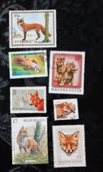 Diverse vossen wolven!, Postzegels en Munten, Postzegels | Thematische zegels, Ophalen of Verzenden, Dier of Natuur