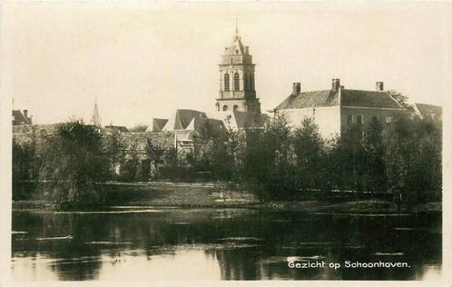 (304-058-027) Schoonhoven Gezicht op Schoonhoven, Verzamelen, Ansichtkaarten | Nederland, Zuid-Holland, Verzenden