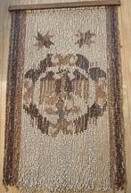 Schelpengordijn met motief, Ophalen of Verzenden, Zo goed als nieuw