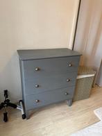 Ladekast Grijs 3 lades, Huis en Inrichting, Kasten | Ladekasten, Ophalen, Gebruikt, 50 tot 100 cm, 3 of 4 laden