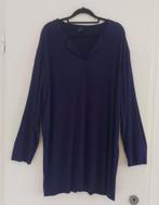Yoek plissé tuniek maat L 46/48 kleur paars, Kleding | Dames, Yoek, Verzenden, Blouse of Tuniek, Paars