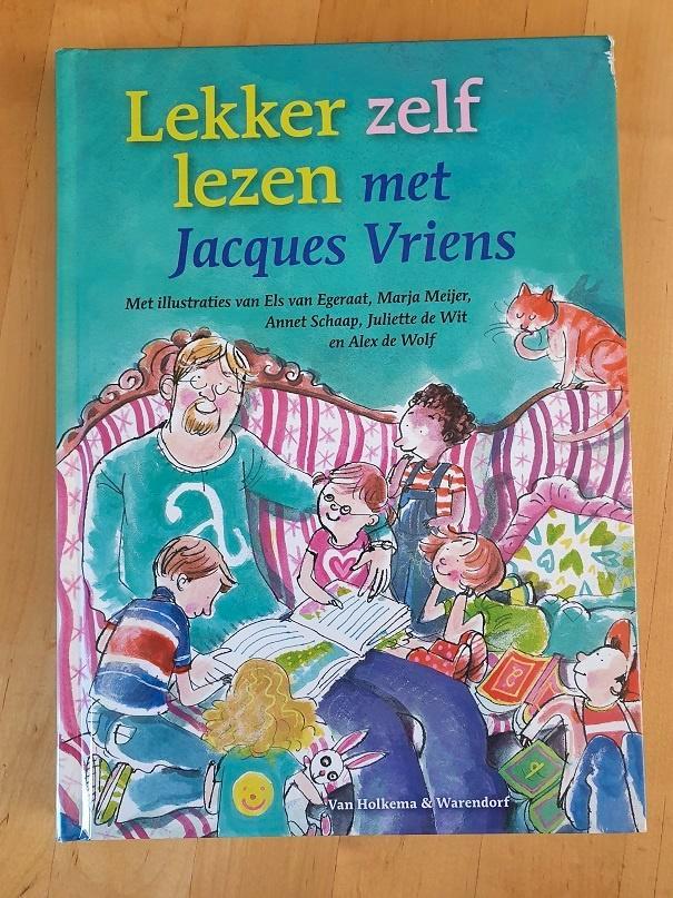 LEKKER  ZELF  LEZEN   met  Jacques Vriens, Boeken, Kinderboeken | Jeugd | onder 10 jaar, Zo goed als nieuw, Fictie algemeen, Ophalen of Verzenden