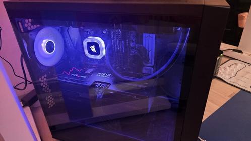 Gaming pc met een rx 9070 xt, Computers en Software, Desktop Pc's, Zo goed als nieuw, 3 tot 4 Ghz, SSD, 64 GB of meer, Met videokaart