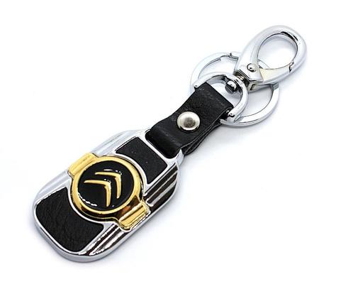 Citroen Sleutelhanger | Leer, Metaal | Citroen, Verzamelen, Sleutelhangers, Nieuw, Merk, Ophalen of Verzenden