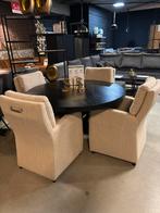 4 Eetkamerstoelen - Showroom Opruiming!, Huis en Inrichting, Stoelen, Ophalen of Verzenden, Zo goed als nieuw