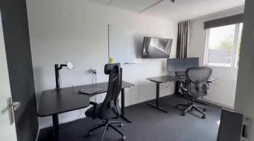 Elektronisch zit/sta bureau zwart