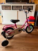 Kinderfiets 12 inch Puky roze met zijwielen, Fietsen en Brommers, Fietsen | Kinderfietsjes, Ophalen, Zijwieltjes, Gebruikt, Puky