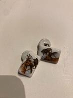 Oude manchetknopen paard, Ophalen of Verzenden, Zo goed als nieuw, Overige materialen