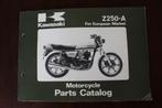 Kawasaki Z250-A 1981 motorcycle parts catalogue Z 250 twin, Motoren, Handleidingen en Instructieboekjes, Kawasaki