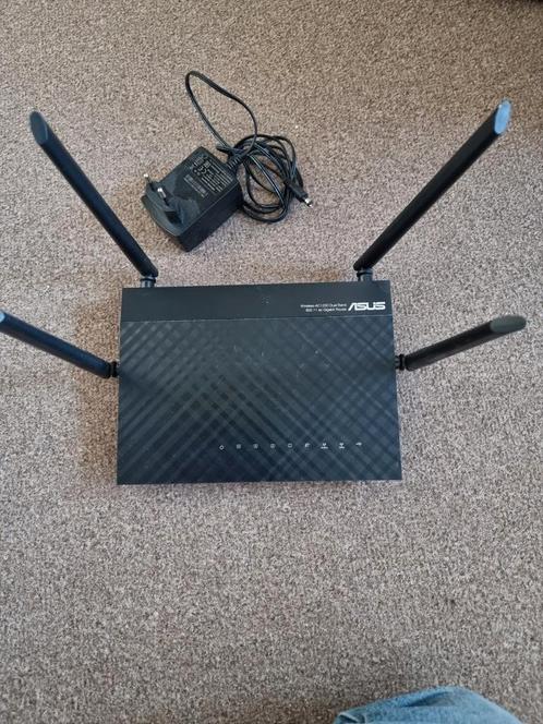ASUS RT-AC1200G+ Router, Computers en Software, Routers en Modems, Gebruikt, Router, Ophalen of Verzenden