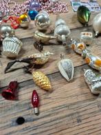Oude Kerstversiering Glas - Hele Doos Vol € 30,-, Ophalen, Gebruikt, Versiering, Kerst of Sinterklaas