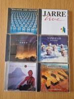 6CD's: 2x Jarre, 2x Vangelis & 2x Oldfield in 1 koop 12 euro, Ophalen of Verzenden, Gebruikt