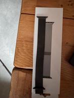 Milanese loop 41mm graphite Apple Watch bandje, Ophalen, Zwart, IOS, Zo goed als nieuw