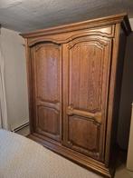 Mooie houten kledingkast met schuifdeuren, Huis en Inrichting, Kasten | Kledingkasten, Ophalen, 200 cm of meer, Klassiek, 150 tot 200 cm