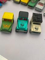 Majorette 2x Jeep en Land Rover. Vintage, Verzamelen, Speelgoed, Ophalen of Verzenden, Zo goed als nieuw