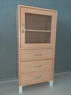 Wandkast incl. 3 laden hoogte 112 cm, Ophalen, Gebruikt, 100 tot 150 cm, 50 tot 100 cm