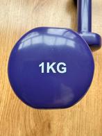 Tunturi Gewichtjes Set - 1 kg, Verzenden, Zo goed als nieuw, Armen, Dumbbell
