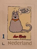Postzegel Jan Kruis de grijze poes postvrij., Verzenden, Overige figuren, Zo goed als nieuw, Overige typen