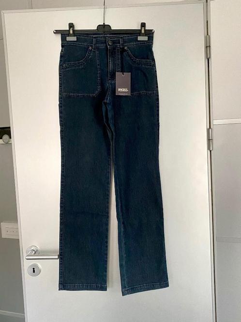 F537 Nieuw: jeans Angels: mt 36/38=S/M Vicky broek L32 blauw, Kleding | Dames, Broeken en Pantalons, Nieuw, Maat 36 (S), Blauw