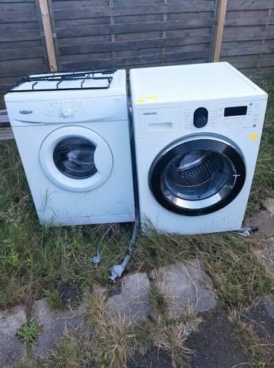 gezocht kapotte wasmachines, Ophalen