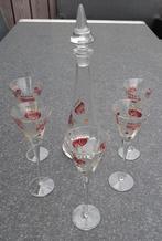 Laura Ashley jaren 60 likeurstel in art deco stijl, Antiek en Kunst, Ophalen of Verzenden