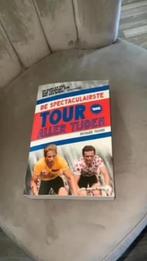 de spectaculairste tour the france richard moore boek, Ophalen of Verzenden, Zo goed als nieuw, Lopen en Fietsen