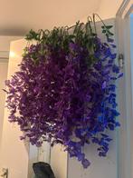 Paarse wisteria hangende bloemen kunst, Ophalen of Verzenden, Zo goed als nieuw