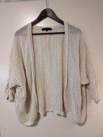 Seven Sisters Gebreid Vest - Maat XL - Wit/Beige, Seven Sisters, Beige, Maat 46/48 (XL) of groter, Ophalen of Verzenden