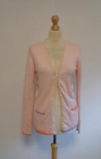 vest Allude Andrea Karg/cashmere, Kleding | Dames, Truien en Vesten, Maat 38/40 (M), Verzenden, Zo goed als nieuw, Roze