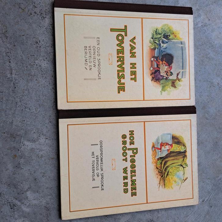 2 Piggelmee Boeken: Tovervisje & Hoe Piggelmee Groot Werd, Boeken, Kinderboeken | Jeugd | onder 10 jaar, Ophalen of Verzenden