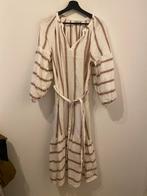 Rails linnen zomer jurk maat M, Kleding | Dames, Jurken, Maat 38/40 (M), Wit, Ophalen of Verzenden, Onder de knie