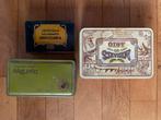 3 Vintage Sigarenblikjes - A. Batschari, Chief Whip, Mehari', Ophalen of Verzenden, Gebruikt, Overige, Overige merken