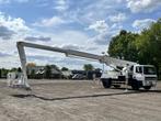 DAF AE75RC Trekker rijbewijs! Hilton hoogwerker 24 meter Agg, Auto's, Stof, Zwart, Wit, Origineel Nederlands