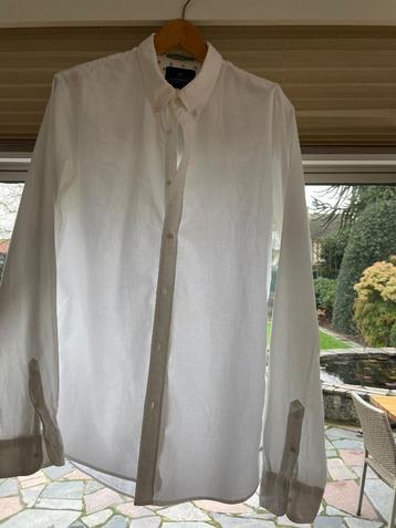 Scotch & Soda wit overhemd maat XL   beschikbaar voor biedingen