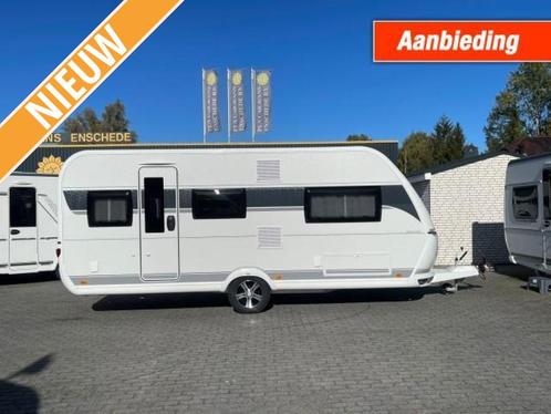 Hobby Maxia 495 UL, Caravans en Kamperen, Caravans, Bedrijf, tot en met 4, 1000 - 1250 kg, Rondzit, Hobby, 2 aparte bedden, Overige