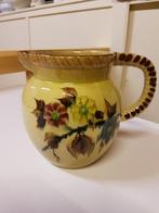 Wijnkan keramiek hoogte 15,5 cm en doorsnede 11 cm, Antiek en Kunst, Antiek | Keramiek en Aardewerk, Ophalen of Verzenden