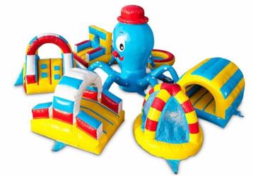 Springkasteel octopus  beschikbaar voor biedingen