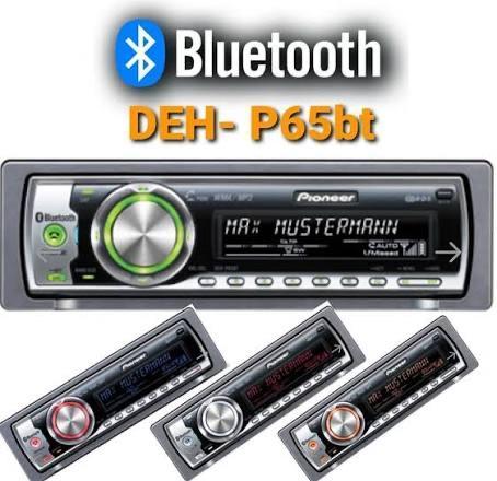 Pioneer DEH-P65BT Autoradio met Bluetooth, Auto diversen, Autoradio's, Zo goed als nieuw, Ophalen of Verzenden